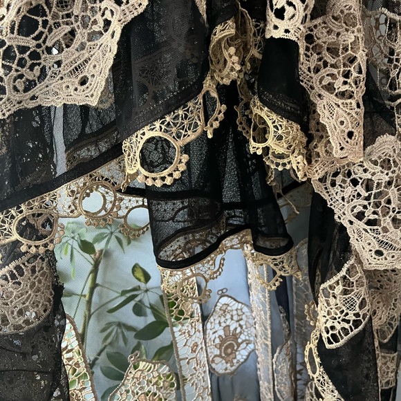 Antica Sartoria dress black and gold one size - Picture 4 of 4